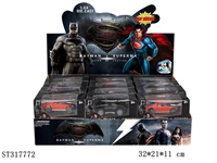 ST317772 - 超人大战蝙蝠侠合金车1：64（滑行）