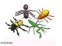 ST318184 - 4款5寸昆虫/PVC
