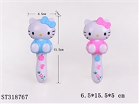 ST318767 - Hello kitty 音乐灯光摇摇乐（红、蓝混装）