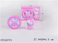 ST318773 - Hello kitty方向盘 手机灯光音乐组合