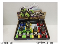 ST324170 - 回力合金越野车双开门8PCS