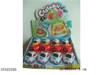 ST325705 - SLIDING CARTOON TRUCK WITH LIGHT AND MUSIC (12PCS/BOX)