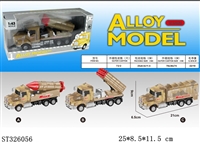 ST326056 - 合金回力军事车（3款）
