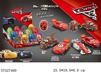 ST327480 - DEFORMATION EGG TO CARS (MIXED 6 KINDS)
