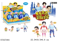 ST327484 - DEFORMATION EGG TO FAMILY (MIXED 3 KINDS)