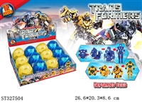ST327504 - DEFORMATION EGG TO TRANSFORMERS (MIXED 2 KINDS)