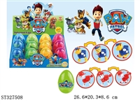ST327508 - DEFORMATION EGG TO PAW PATROL (MIXED 2 KINDS)
