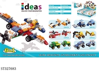 ST327683 - 6 IN 1 CAR SERIES BUILDING BLOCKS
