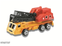 ST327727 - 1：72滑行合金工程车6款混装