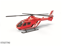 ST327792 - 1：64滑行合金消防车-大飞机