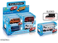 ST327811 - 1:64警车消防工程系列6款混装
