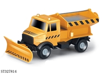 ST327814 - 1:64滑行合金警车消防工程系列