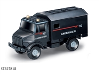ST327815 - 1:64滑行合金警车消防工程系列