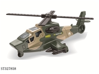 ST327858 - 1：64滑行合金军事车