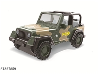 ST327859 - 1：64滑行合金军事车