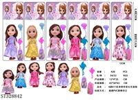 ST328842 - 6款6寸实身索菲亚六公主混装