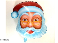 ST328942 - 异形气球-眼镜圣诞老人