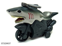 ST329837 - Friction Ocean Animal Stunt Motorcycle-Shark