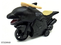 ST329840 - Friction Ocean Animal Stunt Motorcycle-Orca