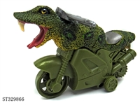 ST329866 - Friction Wild Animal Stunt Motorcycle-Snake