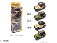 ST330581 - 1:60合金回力越野车