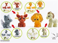 ST331319 - ANIMAL PROMOTIONAL TOYS (MIXED 4 KINDS)