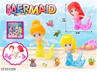 ST331326 - MERMAID PROMOTIONAL TOYS (MIXED 3 KINDS)