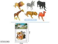 ST331383 - ANIMAL SET (6PCS/BAG)
