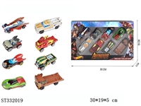ST332019 - 高仿漫威联盟合金车1：64（滑行）