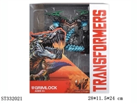 ST332021 - L级钢索恐龙高仿版，变形关节可动，原版1：1尺寸（18个步骤变形）