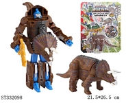 ST332098 - DEFORMATION TRICERATOPS -DEFORMATION DINOSAUR SERIES