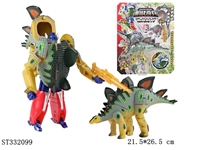 ST332099 - DEFORMATION STEGOSAURUS -DEFORMATION DINOSAUR SERIES