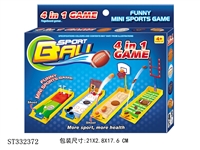 ST332372 - DIY MINI SPORTS GAME SET (4 IN 1)