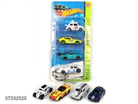 ST332525 - 1:64风火轮四只双吸版滑行合金车