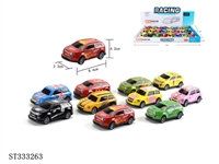 ST333263 - 24PCS 多款合金车 回力 喷漆