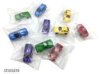 ST333270 - 多款合金车仔 滑行 1:72 黑轮 多色【无文字包装】