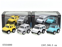 ST334080 - 合金回力Q版越野车