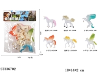 ST336702 - SOLID MINI UNICORN (6PCS)