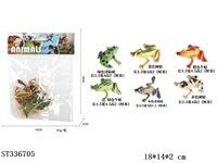 ST336705 - Solid Mini Frog (6pcs)