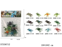 ST336712 - Solid mini spider (12pcs)