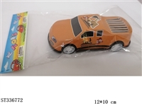 ST336772 - 1只装合金铁皮皮卡回力车1：56