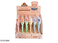 ST337809 - 小熊投篮中性笔24PCS/盒