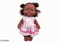 ST337897 - 9 INCH BABY DOLL (BLACK SKIN)