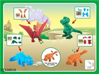 ST338810 - PP assembled 4 Dinosaurs