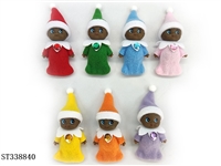 ST338840 - 2.5 INCH MINI BABY DOLL (MIXED 7 KINDS,BLACK SKIN)