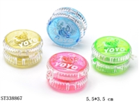 ST338867 - BEARING YO-YO WITH RED AND BLUE LIGHTS