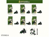 ST339214 - D I Y puzzle assembled camouflage engineering vehicle