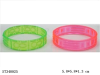 ST340025 - Plastic bracelet 12PCS 1 bag