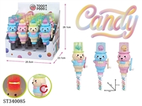ST340085 - Hand light snowflake puppy/display box 16 pack (sugar play)