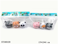 ST340120 - Cartoon Ball Animal Return Cart (3 units)